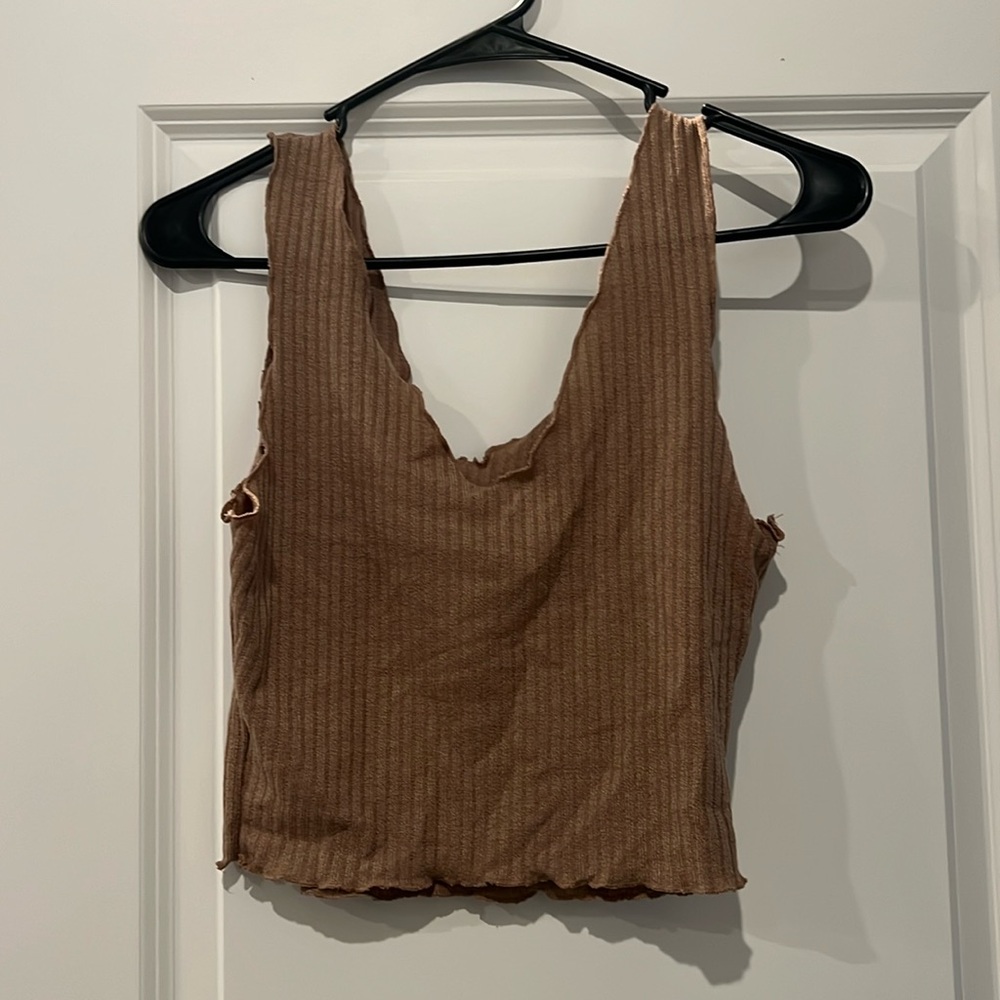 SHEIN pack of 2 crop tanks - size M